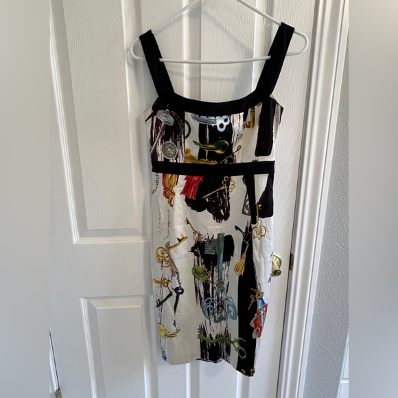 Diane Von Furstenberg Silk-Blend Printed Dress